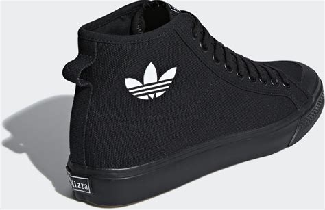 adidas nizza black high tops.